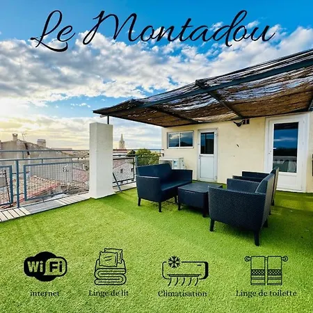 Le Montadou Avec Roof - Local Velosmotos - Netflix - Climatisation * Cuxac-d'Aude